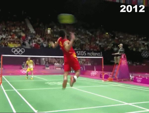 羽毛球正反手跨步跳球的挥拍动作,羽毛球挥拍技巧以及注意事项