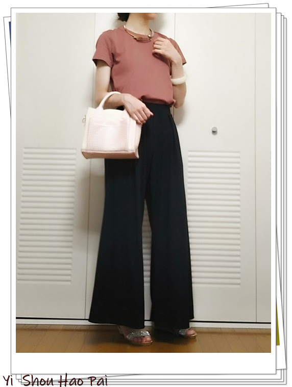 优衣库穿搭夏季女生阔腿裤,优衣库窄版阔腿纯棉女裤