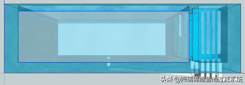 锦鲤露天鱼池生态沼泽过滤系统,锦鲤鱼池过滤系统多长时间清洗