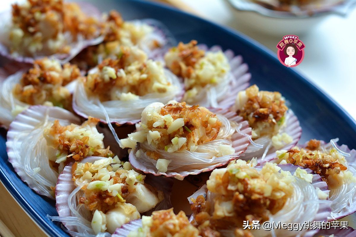 蒜茸粉丝扇贝的做法窍门,烧烤蒜蓉扇贝的做法视频教程