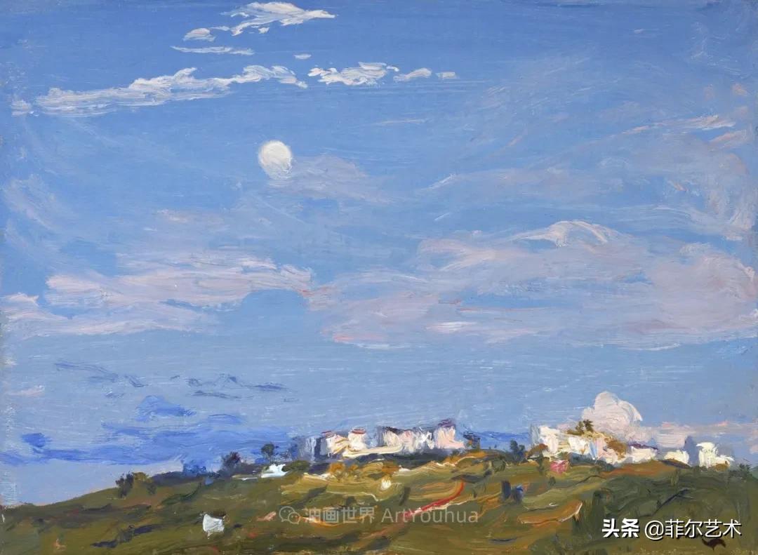 爱尔兰画家的风景油画欣赏,胡安米罗油画作品欣赏