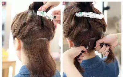 头发扎起来很短怎么扎丸子头,丸子头这样扎才好看整天都不易散