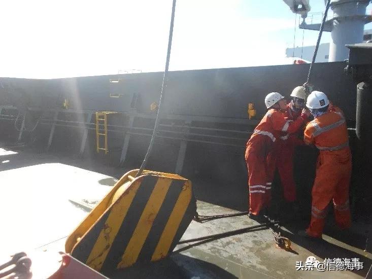 如何给DECKCRANE换钢丝——最后一步，换HOISTING钢丝