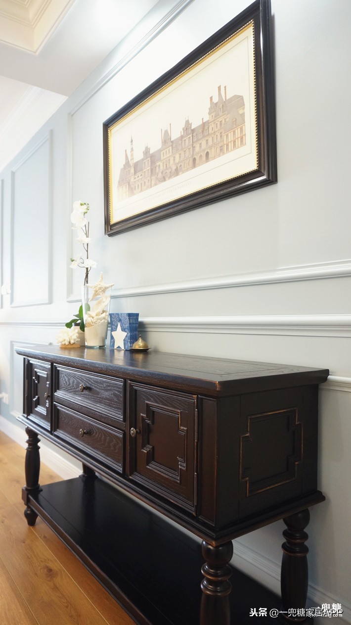 美式风格装修110平,150平美式轻奢大气风装修