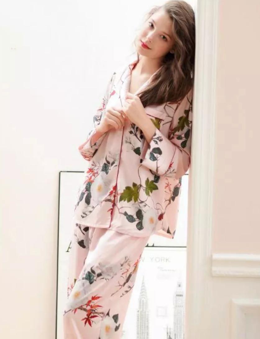 仙女居家睡衣套装,仙女家居加厚睡衣