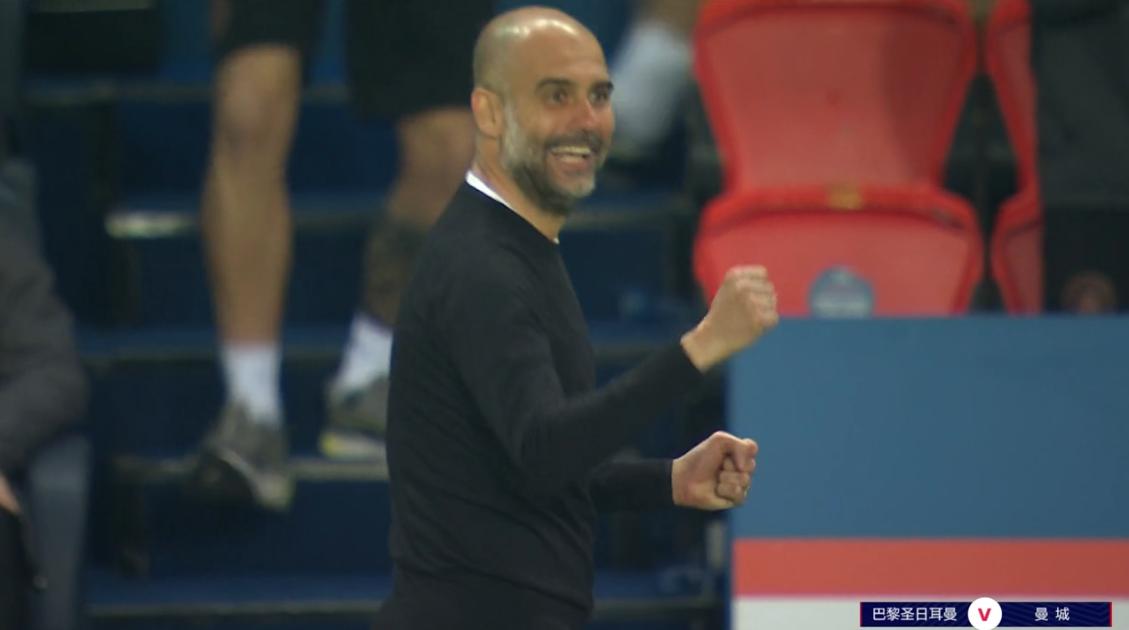 图赫尔模仿瓜迪奥拉指挥动作,图赫尔模仿瓜迪奥拉向球员训话
