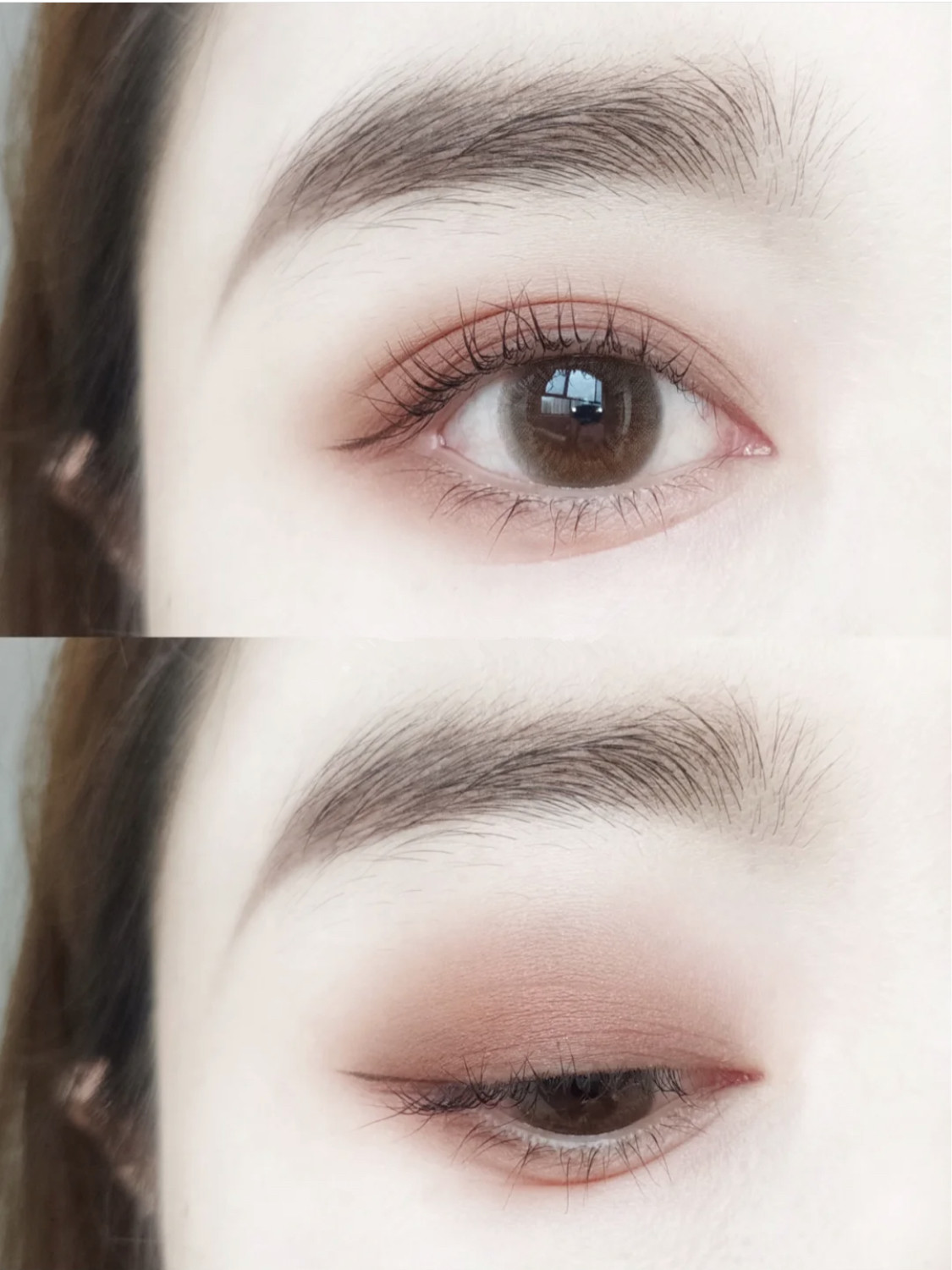 一款漂亮的眼妆教程2分钟学会,百搭又日常的大地色眼妆教程