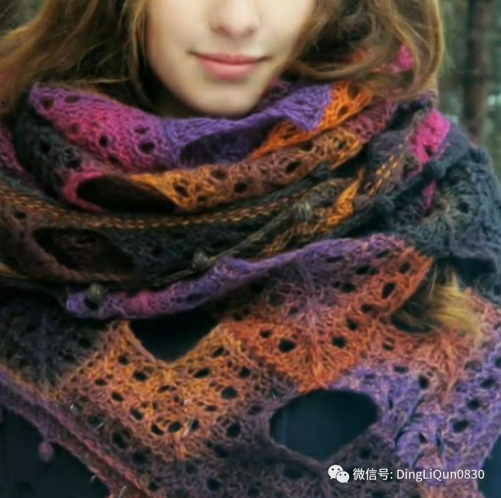 羊毛针织花样,有造型感的羊毛针织