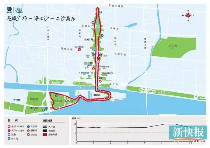 收好！广州8大跑步路线助你燃烧卡路里！不信你瘦不下来！