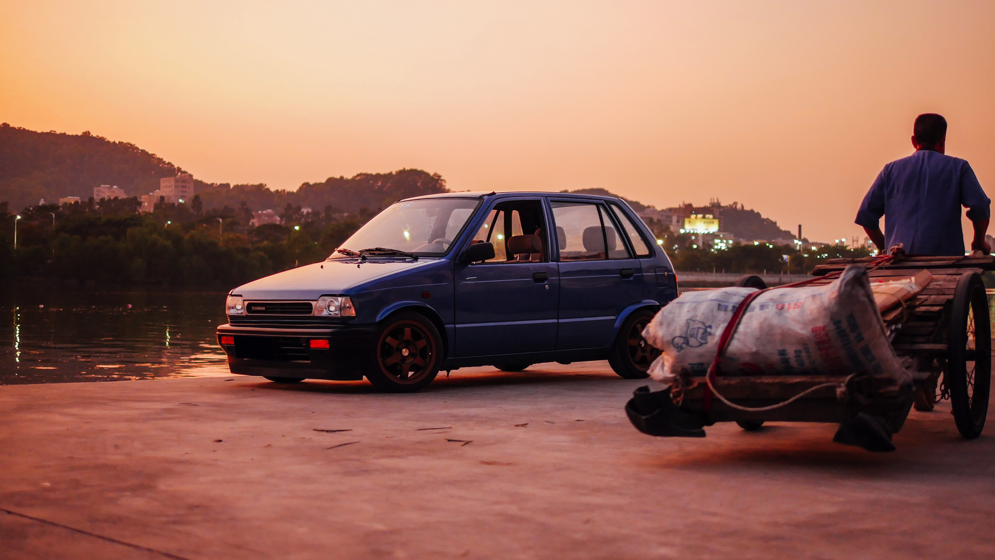 铃木奥拓自己买改装件,一万内铃木奥拓