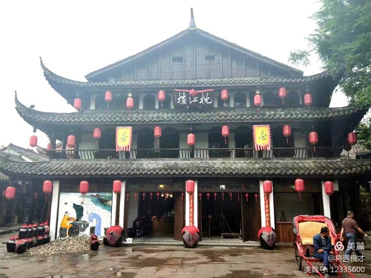 成都古镇黄龙溪,成都天府新区春季黄龙溪古镇