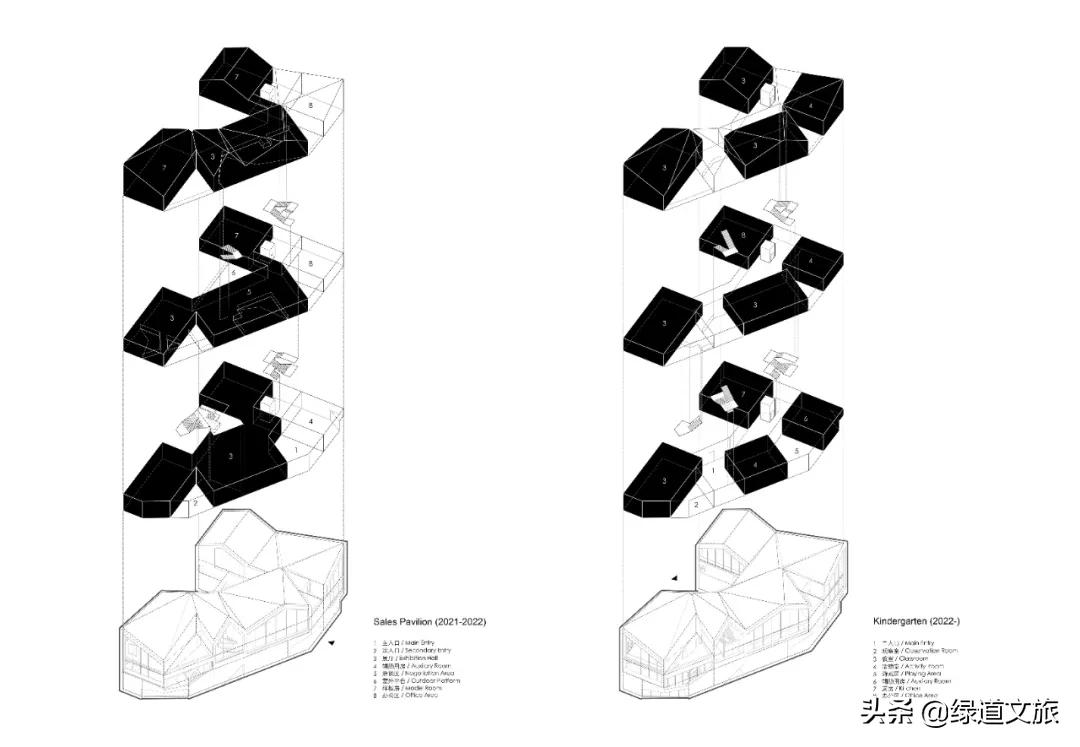 展开与折叠创意制作小房子平面图,折叠立体房子创意美术
