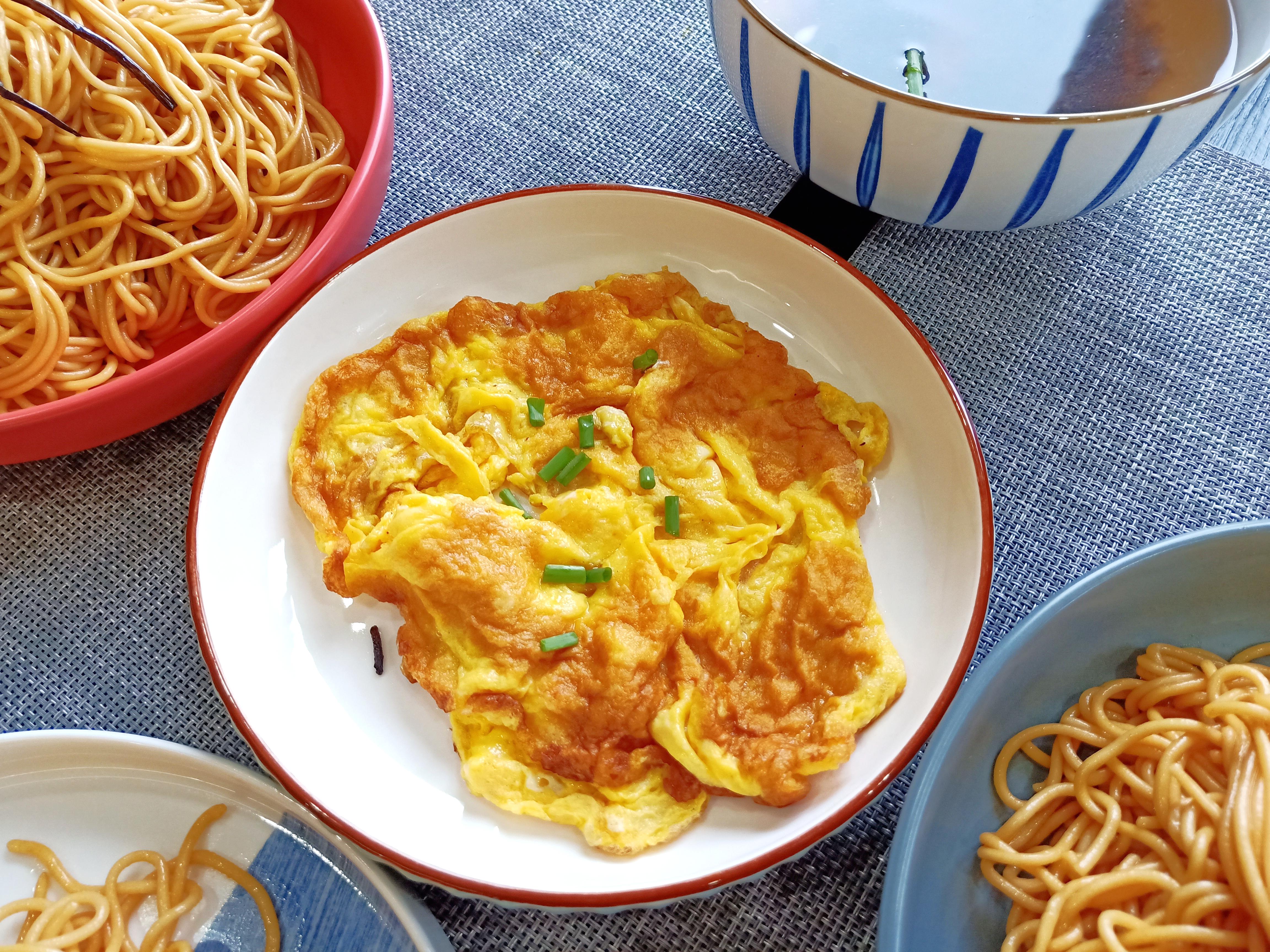 用鸡蛋葱做一个美味早餐,土豆鸡蛋葱做早餐