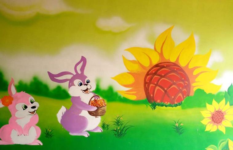 比较有寓意的幼儿园墙绘,幼儿园墙绘方法需要用到什么