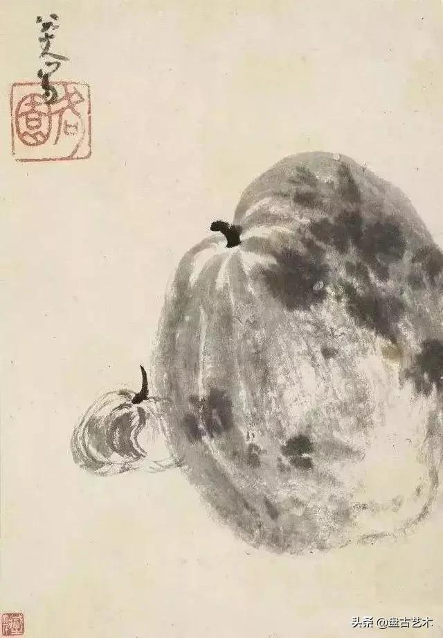 画出艺术家人生大寂寞的国画艺术作品——盘古油画艺术