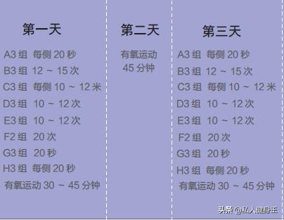 减脂才能练出好身材,家庭健身瘦肚子燃脂教程