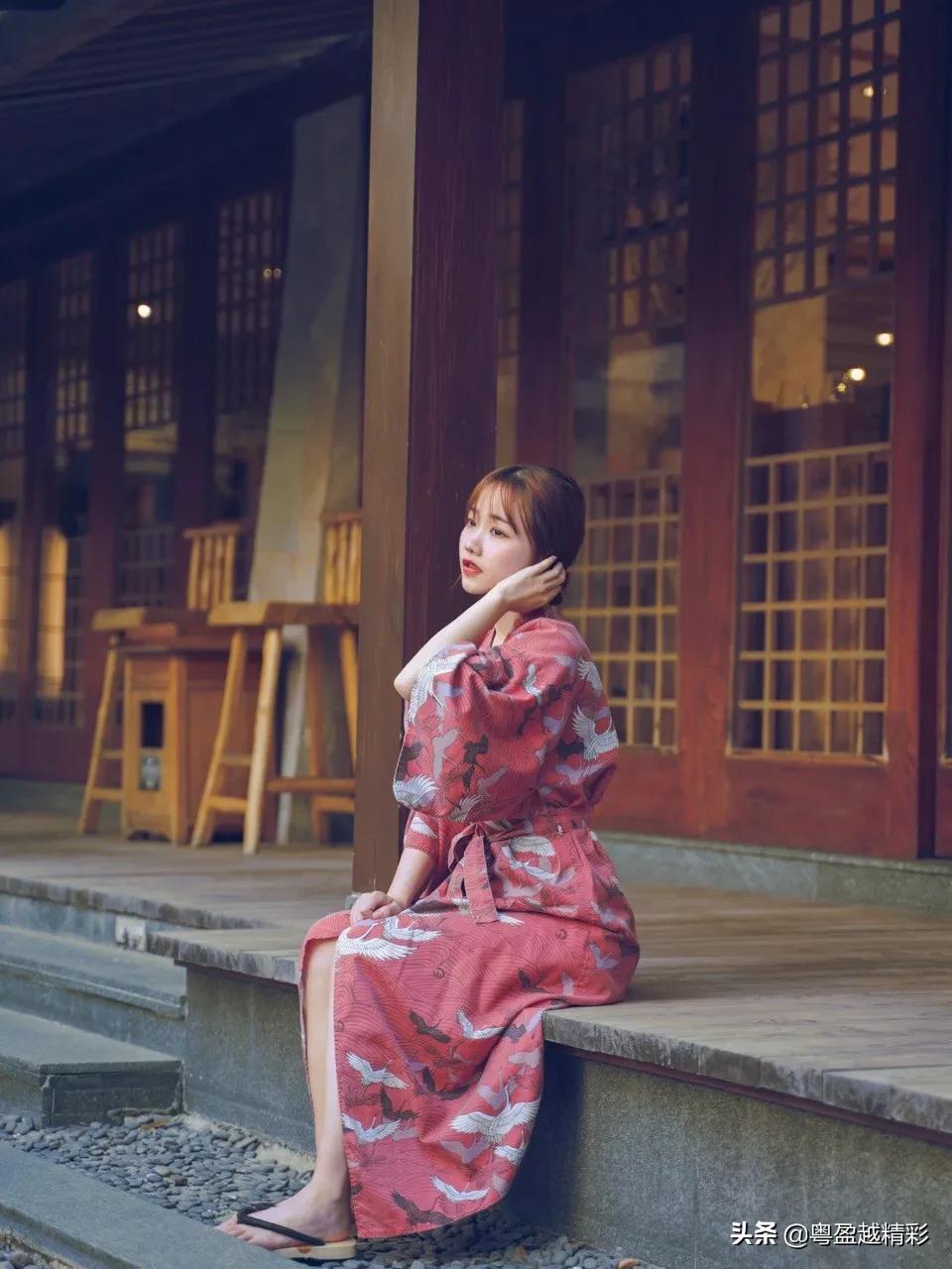 日本和服温泉度假村,和服网红打卡地视频