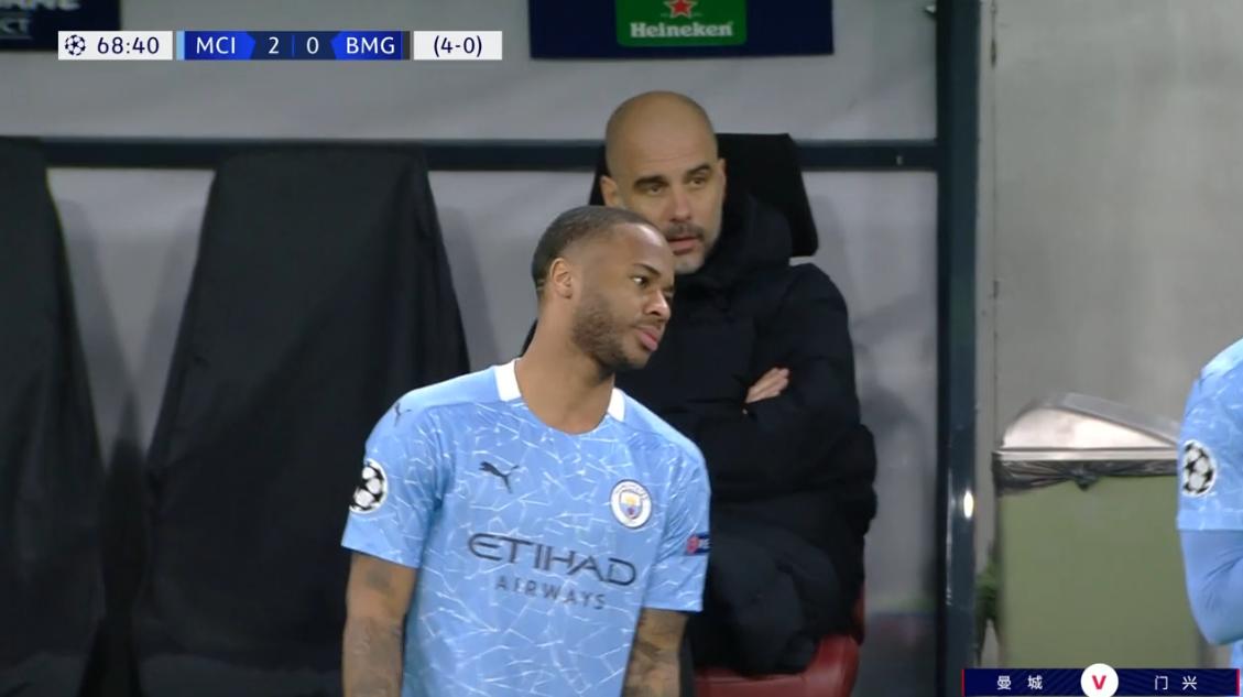 欧冠快乐不间断！维尼修斯第68分钟下场，斯特林第69分钟登场