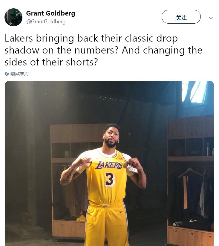 浓眉哥去湖人穿什么号,浓眉哥湖人首秀视频