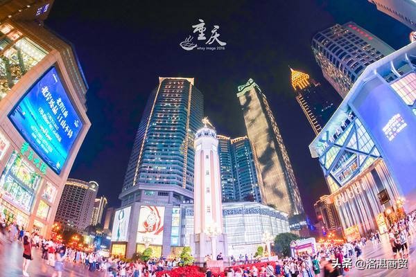 重庆步行街排名解放碑步行街,重庆十大步行街