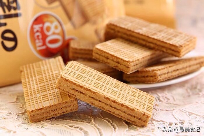 脆脆的威化饼,网红威化饼干小块