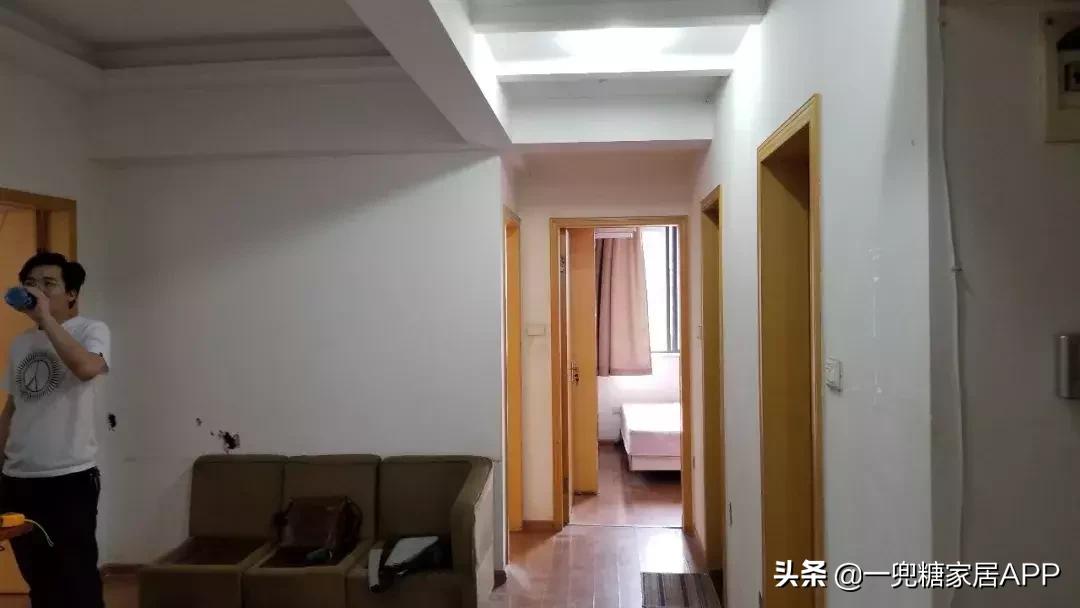 武汉77平米小户型装修,武汉77平两房现代简约