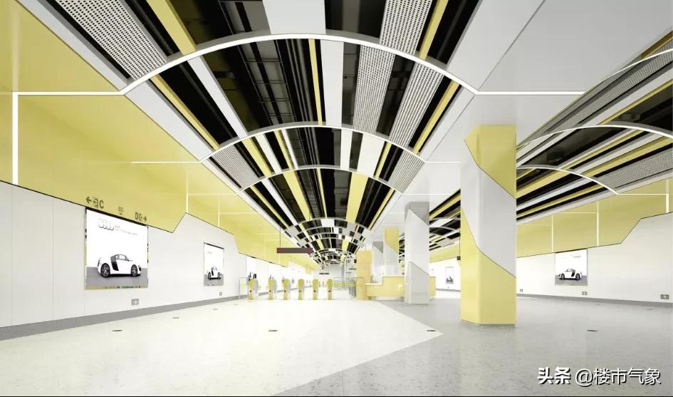 郑州地铁8号线最新装修施工,郑州地铁装修