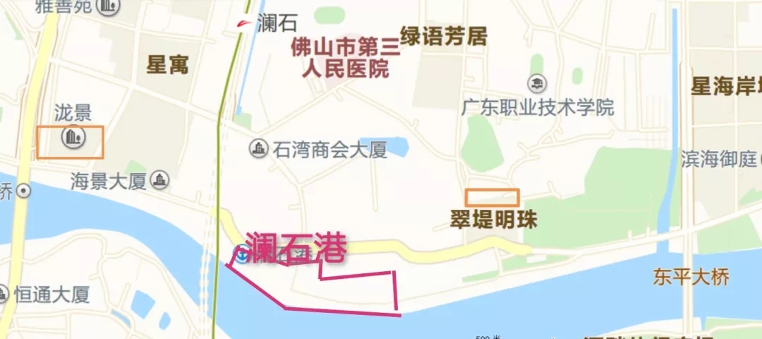 佛山新港码头搬迁新址,佛山港龙滨江楼盘停工了吗