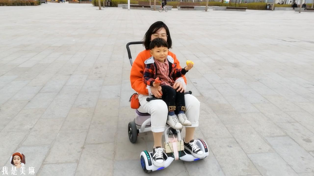 儿童三轮车改造,儿童三轮车改造网红小车