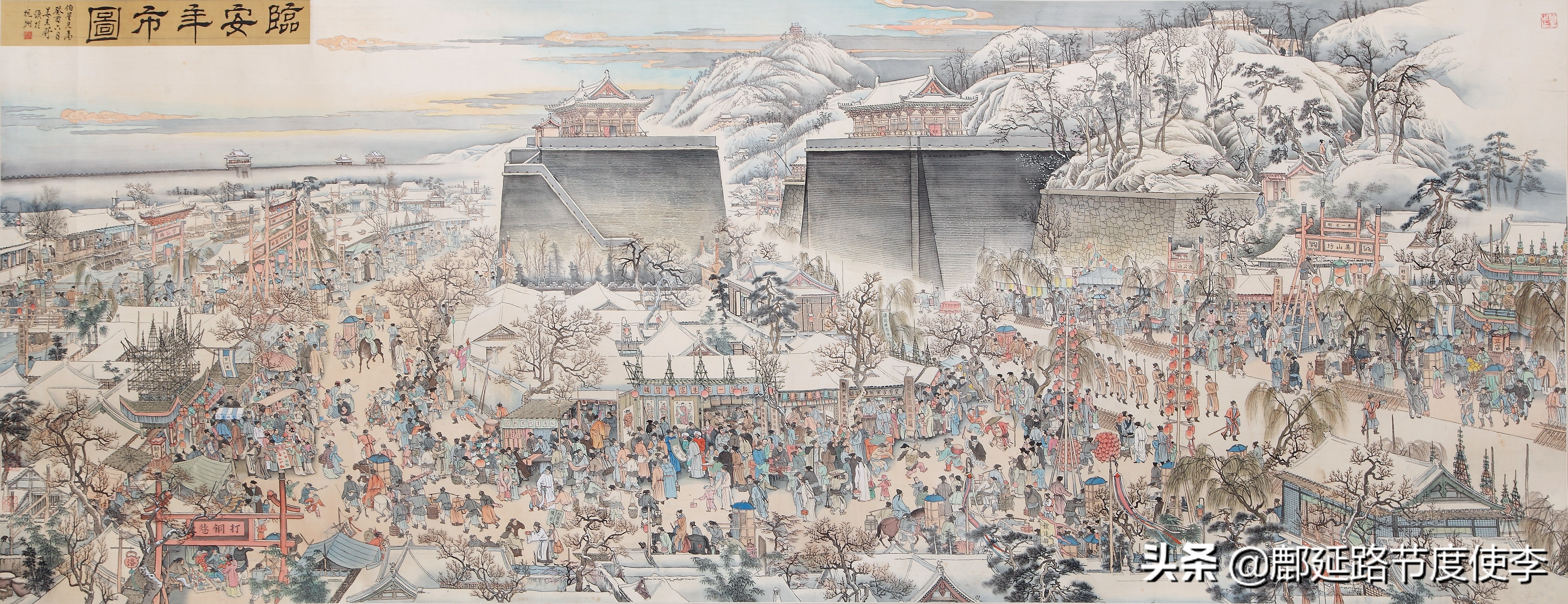 南宋临安背景,南宋时期临安城全貌