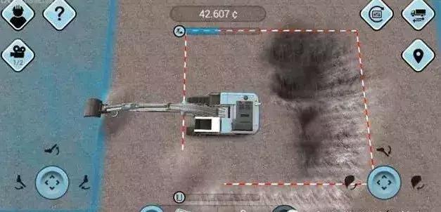 挖掘机甩土教程,挖掘机找平甩土