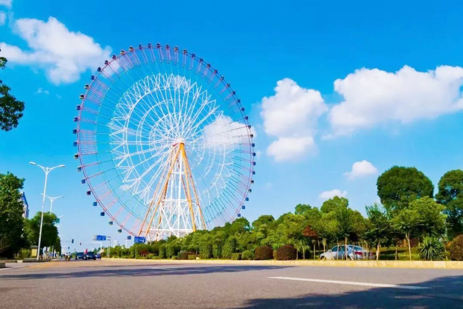 南昌十大标志性建筑,南昌摩天轮南昌之星直播