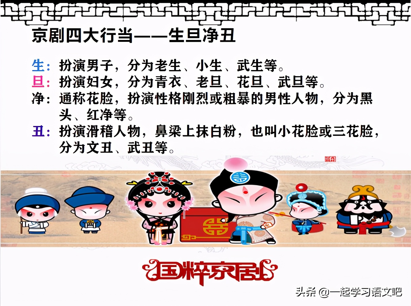 六年级语文京剧趣谈知识点总结,六年级上册27课京剧趣谈预习笔记