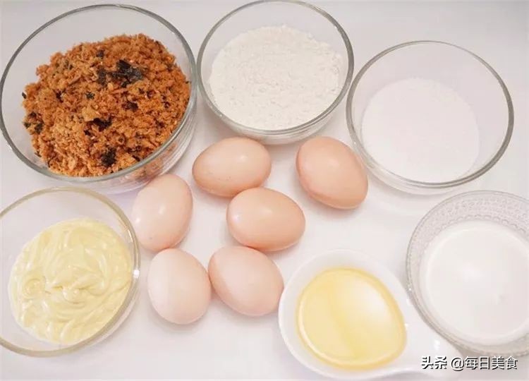 烘焙美食：肉松与肉松面包，人气网红，吃货无敌