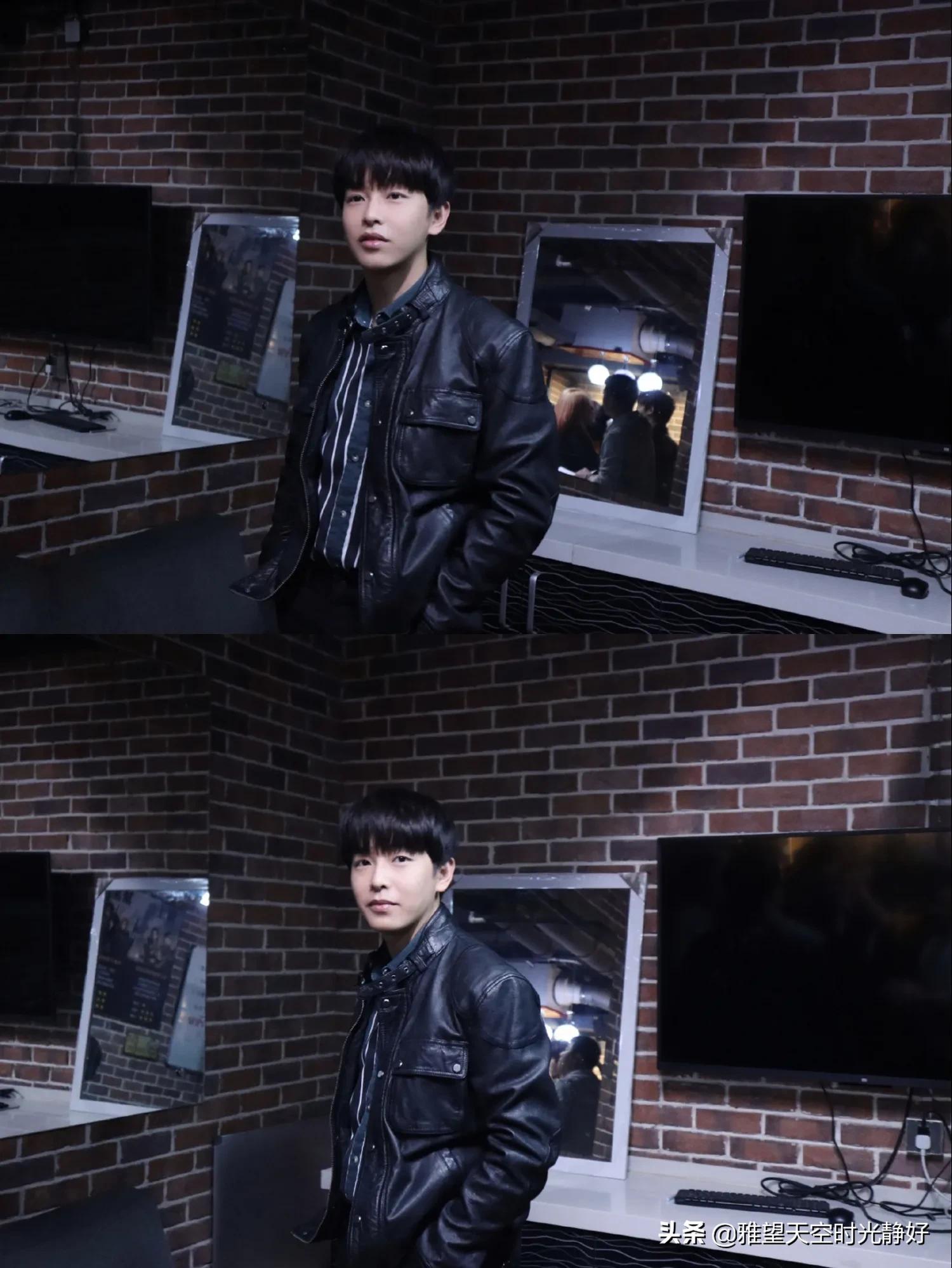 男明星西装穿搭夏季帅气,男士明星皮衣西服外套搭配