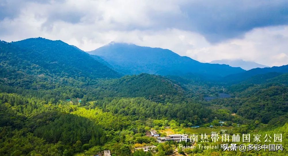 海南天然氧吧舒适景点,海南岛热带天然森林