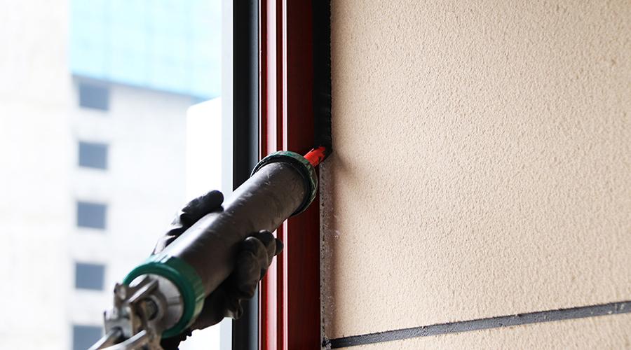 门窗45度角切割方法,门窗45度角打胶技巧