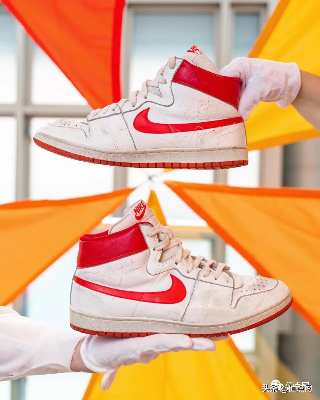 乔丹初登NBA的战靴|NikeAirShip破拍卖纪录RMB930万成交