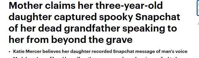 英国母亲拍女儿视频惊现已故父亲声音，女儿经常声称：家里有鬼！