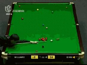 台球边库球打法技巧,台球瞄准的正确打法和技巧