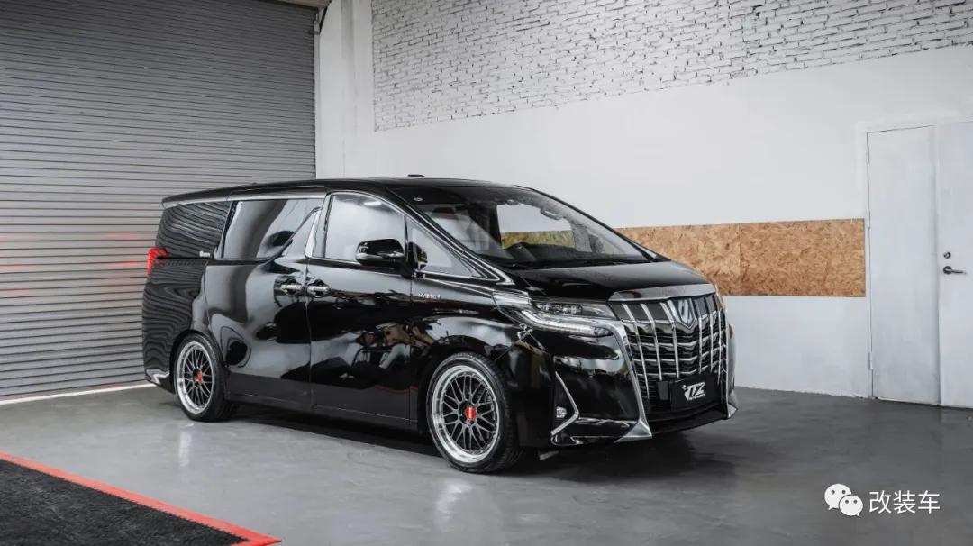 普通埃尔法改装世纪版,改装超帅埃尔法