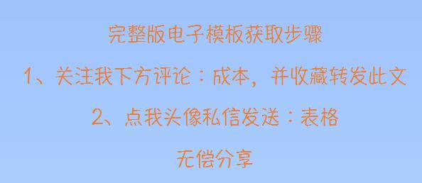 成本核算必备excel表格实操知识,excel如何用表格自动核算成本数据