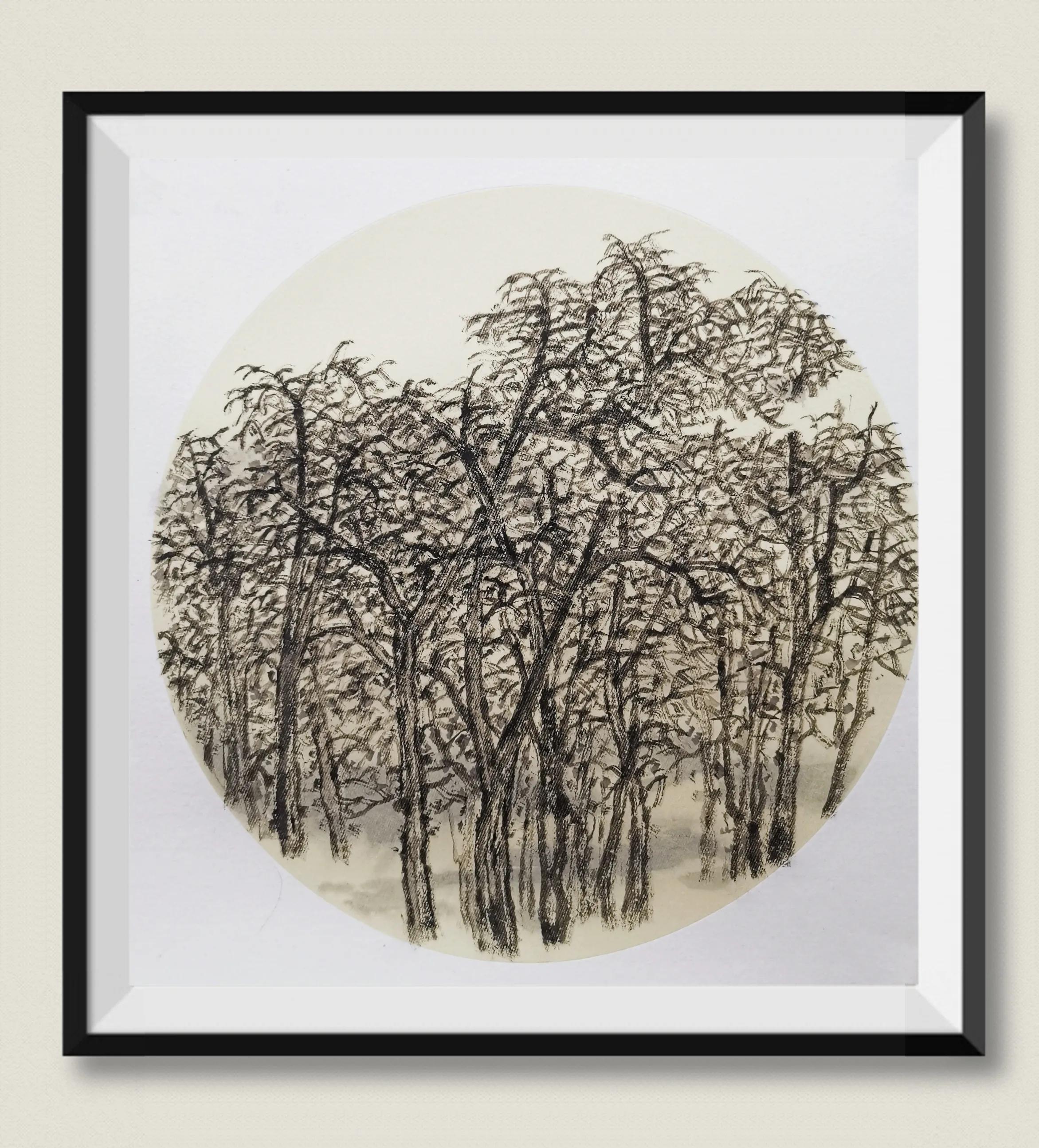 阚传好山水画小品欣赏