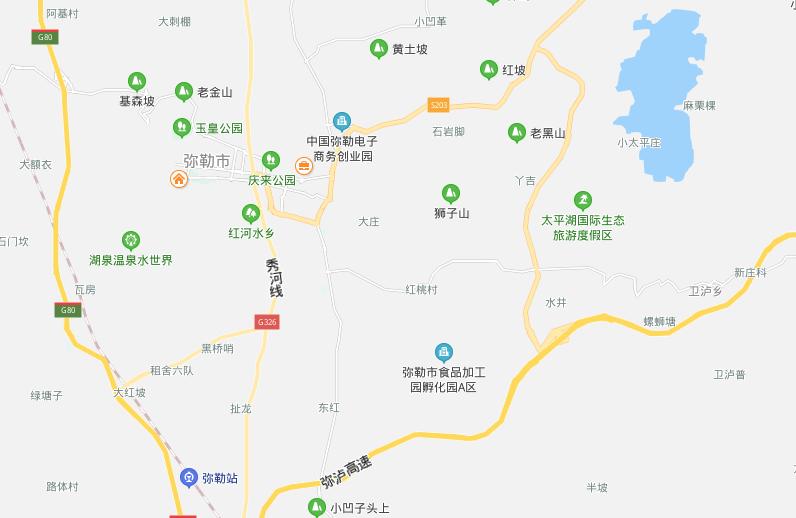 云南最美小镇图片,云南太平湖森林公园花海