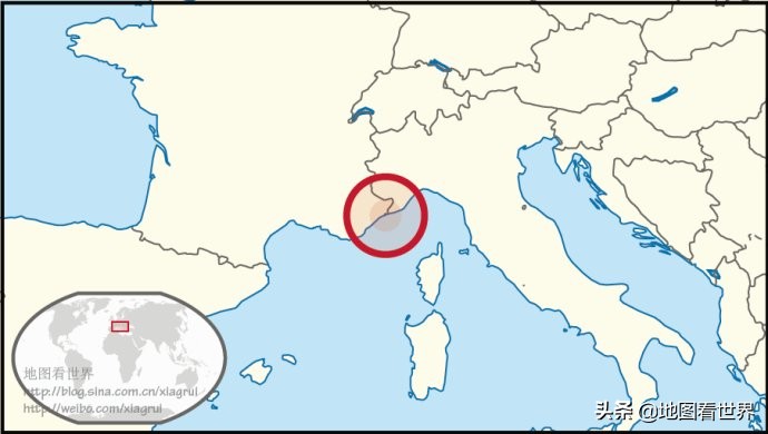 世界最富裕的国家摩纳哥,海岸线最短的国家摩纳哥