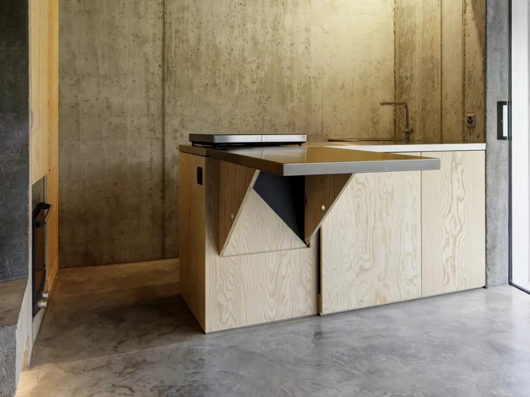 中式极简混凝土别墅设计,清水混凝土极简别墅