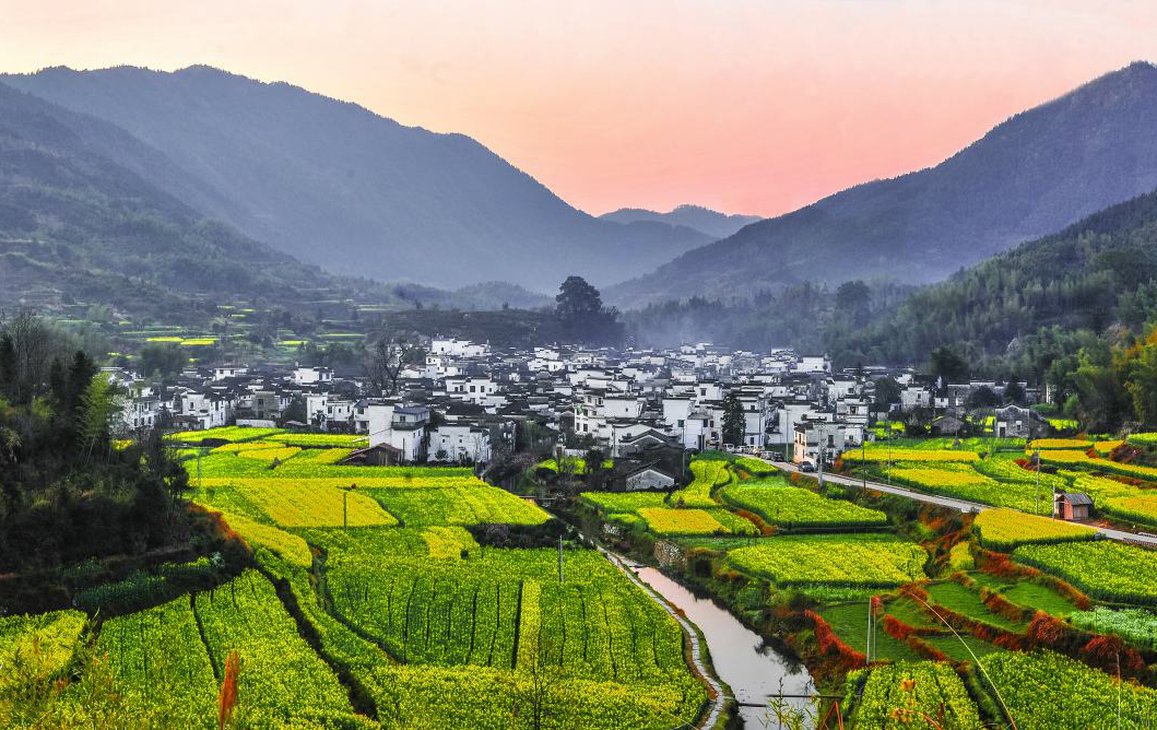 雨天中的徽派建筑有多唯美,江南徽派建筑之美