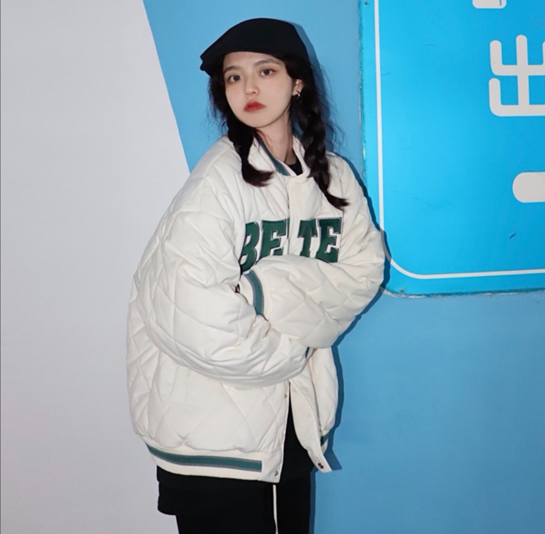 2020年超火棒球服,棒球服棉服穿搭