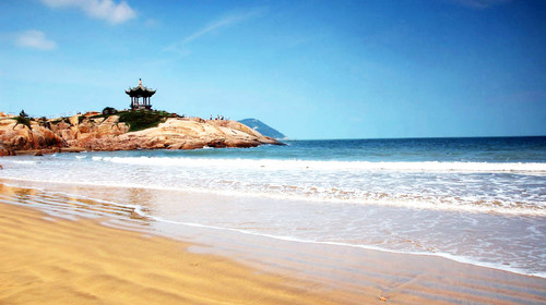 探寻古建筑视频,普陀山梵音古洞建筑风格