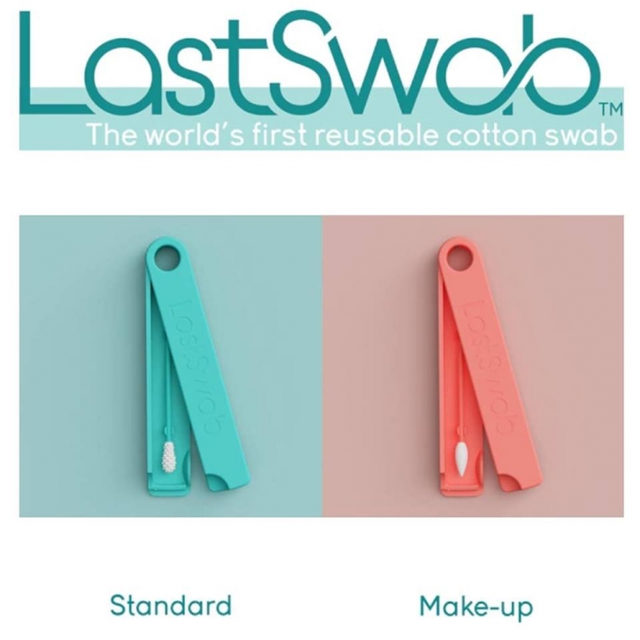棉花棒也能重复使用！LastSwab「硅胶棉花棒」颠覆传统印象